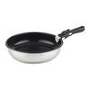 POÊLE À FRIRE CLICK & COOK - 28 CM - couleur argent, KONVENTIONELL, métal (28/7cm) - Mömax