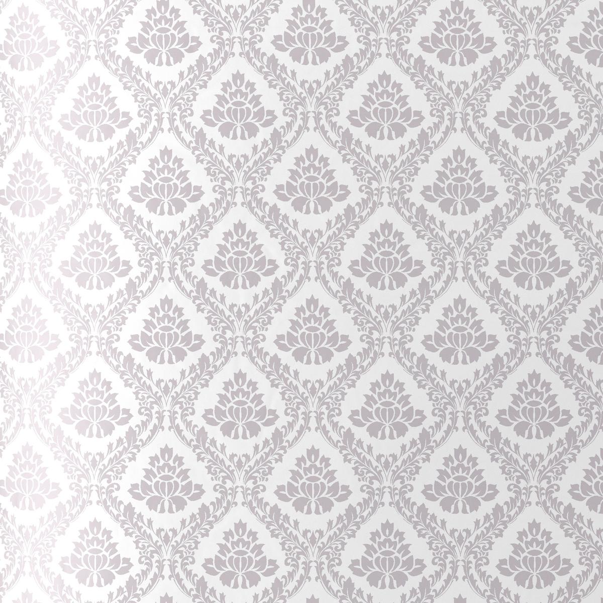 Bettwäsche Maya in Silber ca. 160x210cm - Silberfarben, Romantik / Landhaus, Textil (160/210cm) - Premium Living