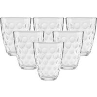 Gläserset Dots ca. 390ml, 6-teilig - Klar, Glas (17,0/25,7/10,90cm) - Modern Living