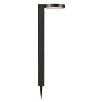 Solarleuchte Rica Round Garden Schwarz max. 5 Watt - Schwarz, Basics, Kunststoff (15/15/60cm) - Nordlux
