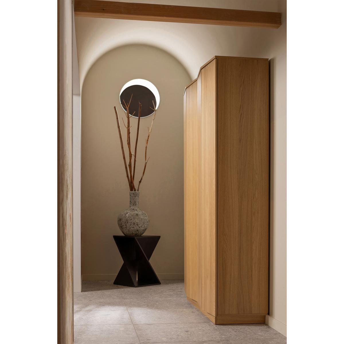 Beistelltisch Ikem Dunkelbraun - Dunkelbraun, Design, Holz (41/41/61cm) - Livetastic