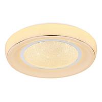 LED-Deckenleuchte Mickey max. 24 Watt - Klar/Opal, MODERN, Kunststoff/Metall (49/9cm)