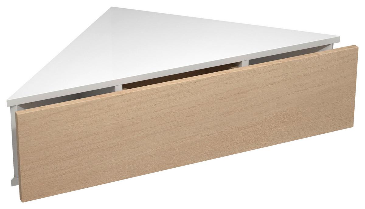 NACHTTISCH USAL S - Honigeiche/Weiss, Modern, Holzwerkstoff (60/15/42,4cm) - MID.YOU