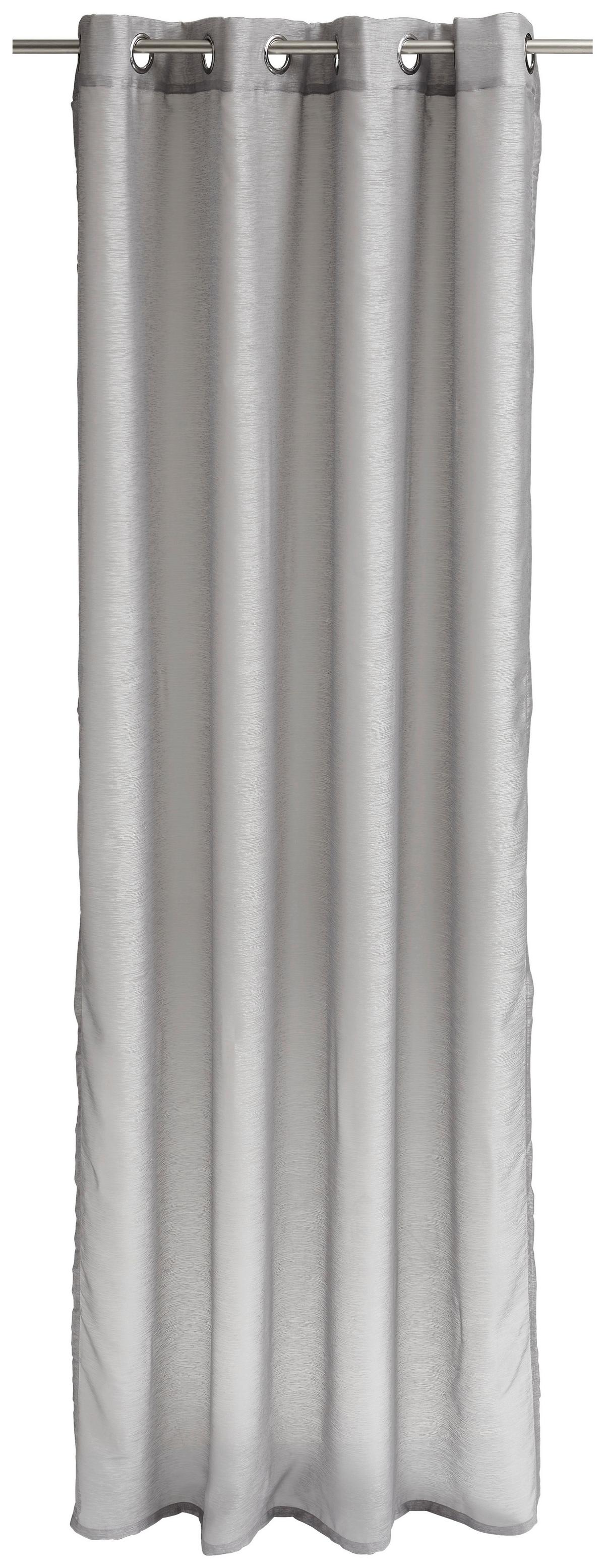 ZASŁONA NA PRZELOTKACH T-CLEAN TOM TAILOR - szary, Basics, tkanina (140/250cm) - Tom Tailor