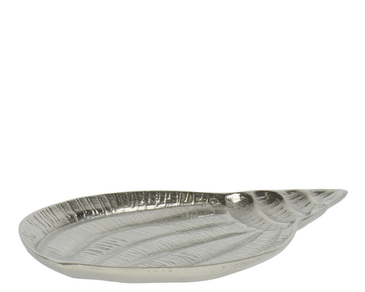 Tanjur Dekorativni Lorenz - srebrne boje, Basics, metal (19,5/29,5/2cm)