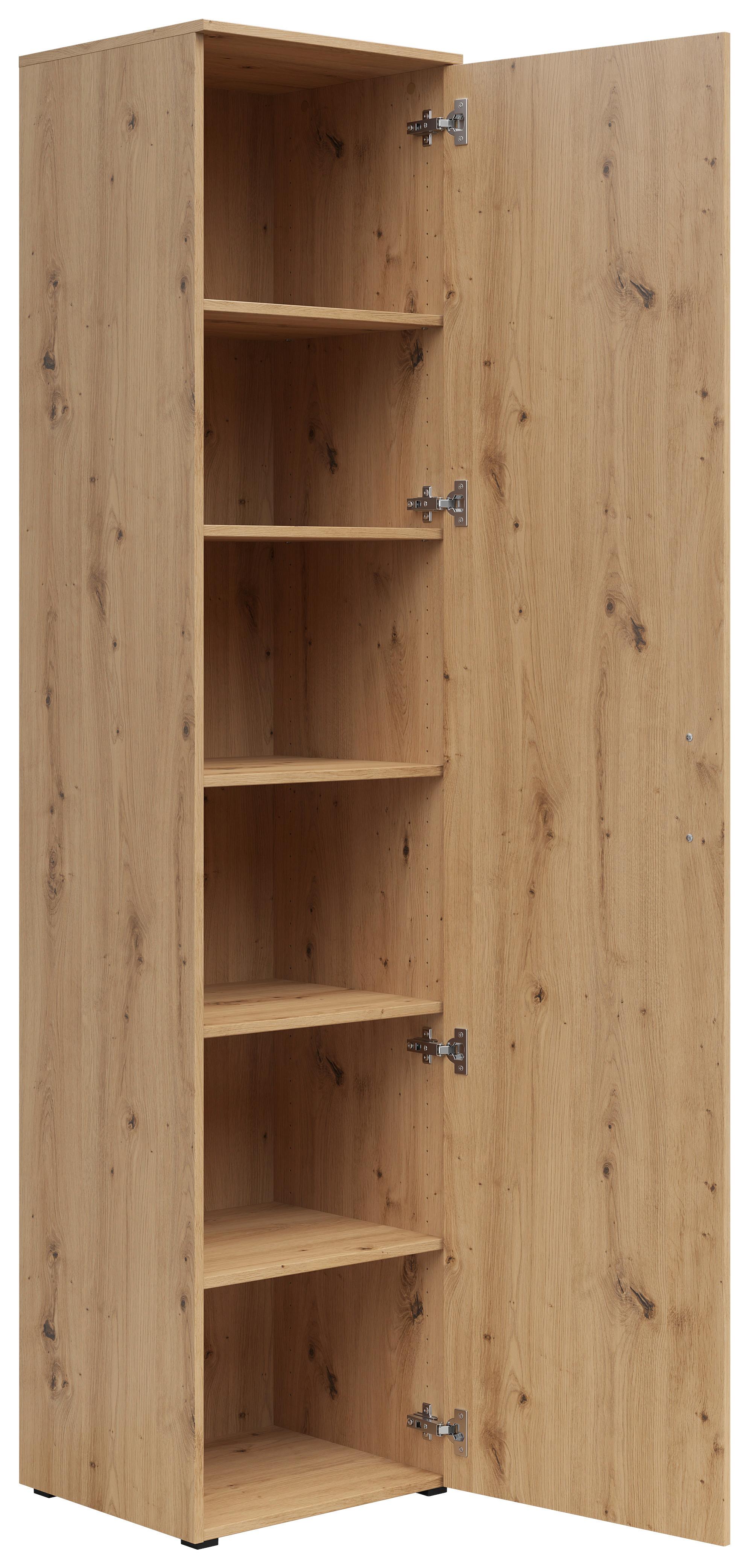 Dulap MULTI - stejar Artisan, Modern, material pe bază de lemn (45/195/40cm) - Modern Living