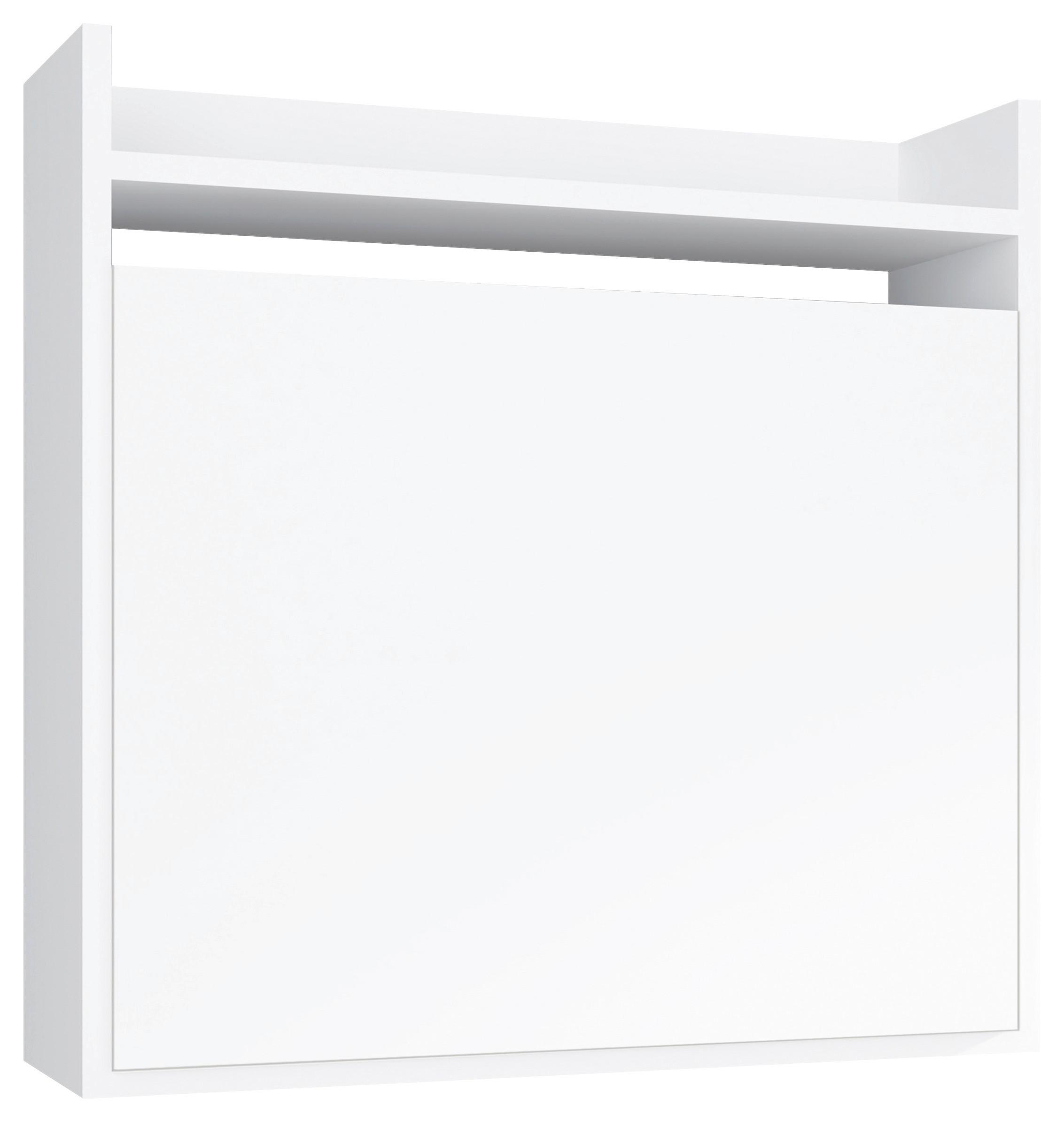 Pisalna Miza Dralis, Bela, 60x20 - bela, Basics, leseni material (60/20/60cm) - MID.YOU