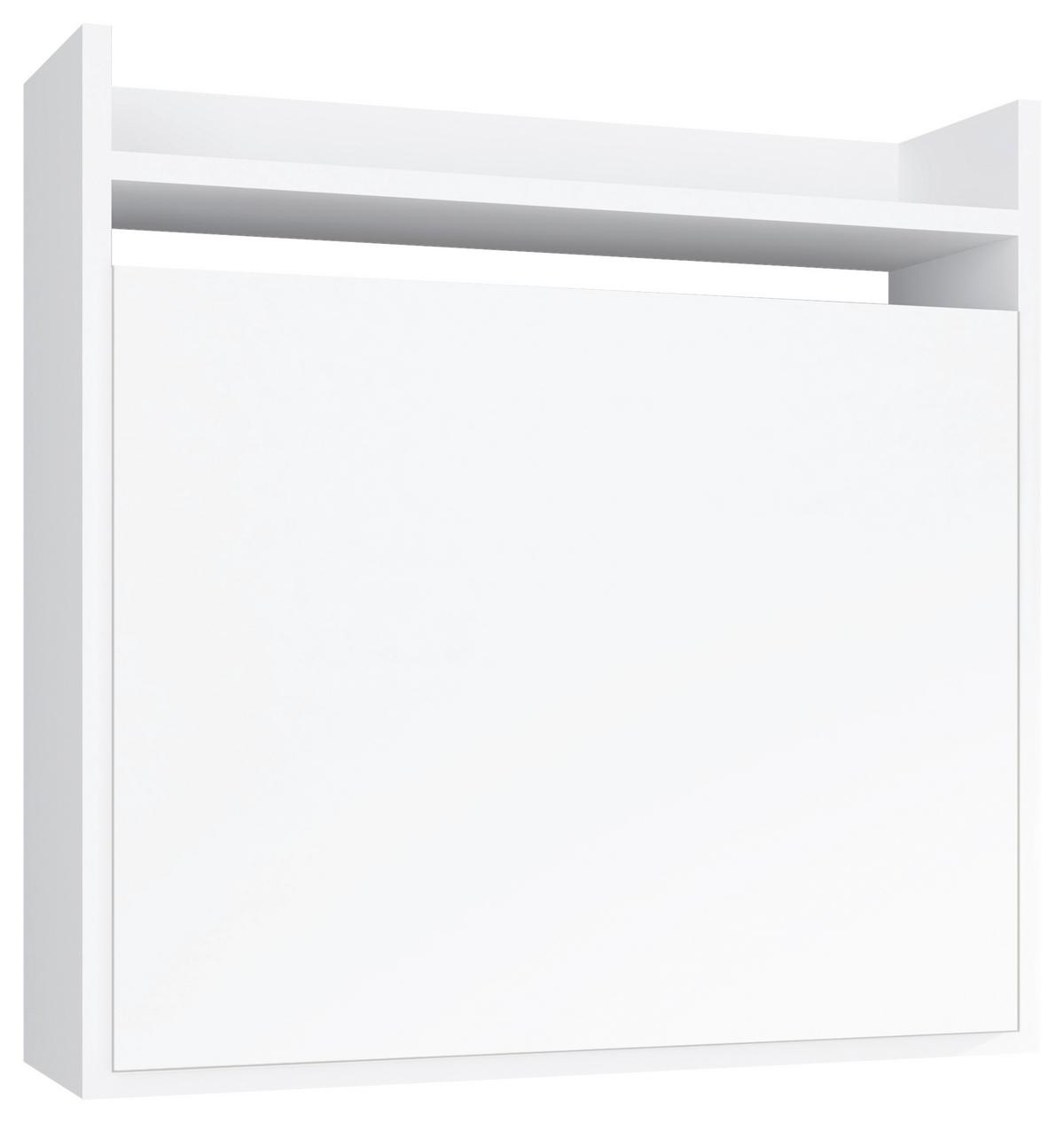 Pisalna Miza Dralis, Bela, 60x20 - bela, Basics, leseni material (60/20/60cm) - MID.YOU