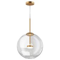 PENDELLEUCHTE COMETA - Goldfarben, Trend, Glas/Metall (35/55/35cm) - MAYTONI