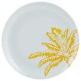 Farfurie Desert Diamond Palm - galben/alb, plastic (20cm) - Modern Living Farfurie Desert Diamond Palm - galben/alb, plastic (20cm) - Modern Living