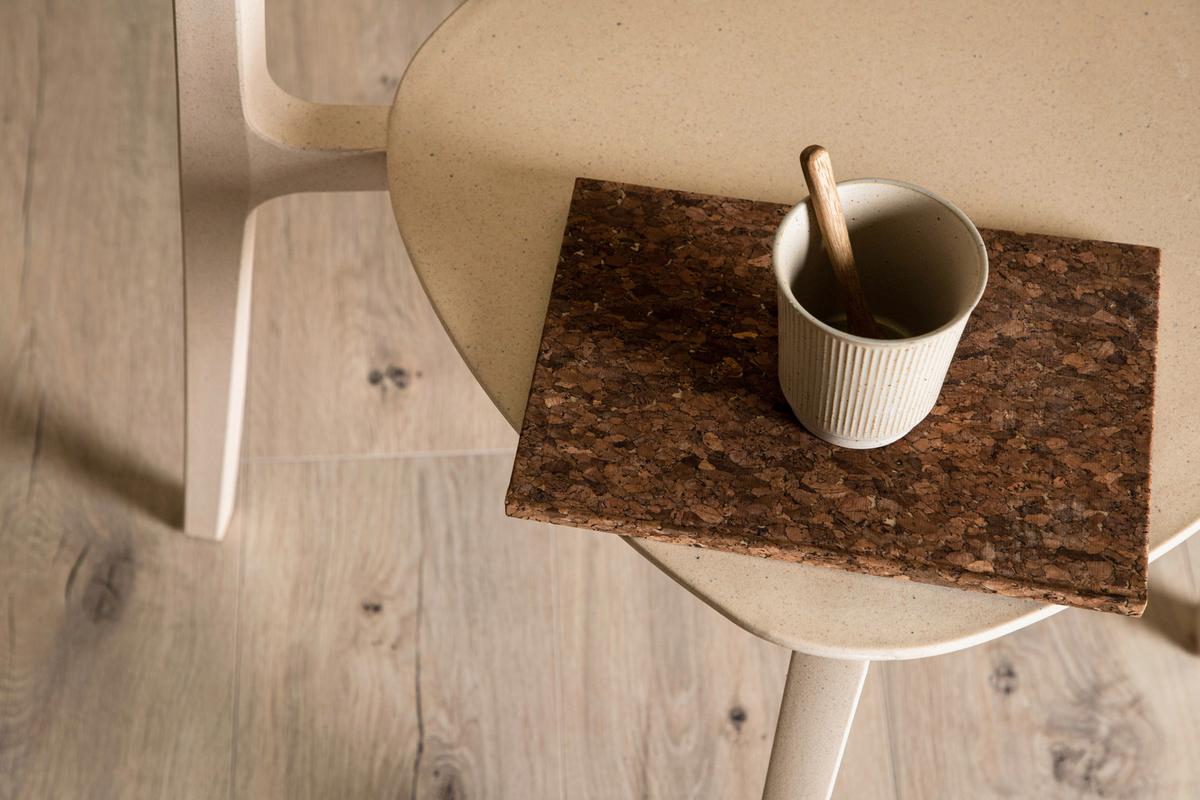 Stuhl-2er Set Åstol ca. 50x78,5x52 cm Beige - Beige, Design, Holz/Kunststoff (50/78,5/52cm) - Livetastic
