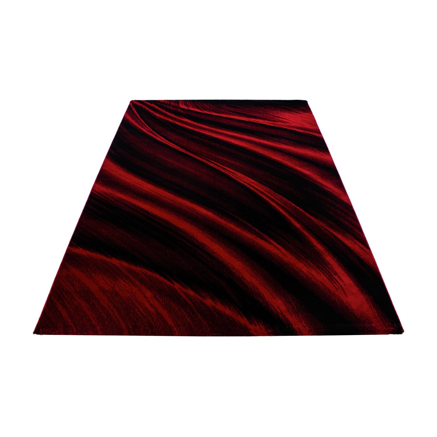 Webteppich Miami Rot ca. 160x230cm - Rot, Trend, Textil (160/230cm)