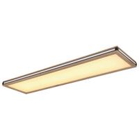 Stropna Led-svetilka Carla, S Sijalko - črna/bela, Natur, kovina/umetna masa (120/30/7,5cm) - Globo