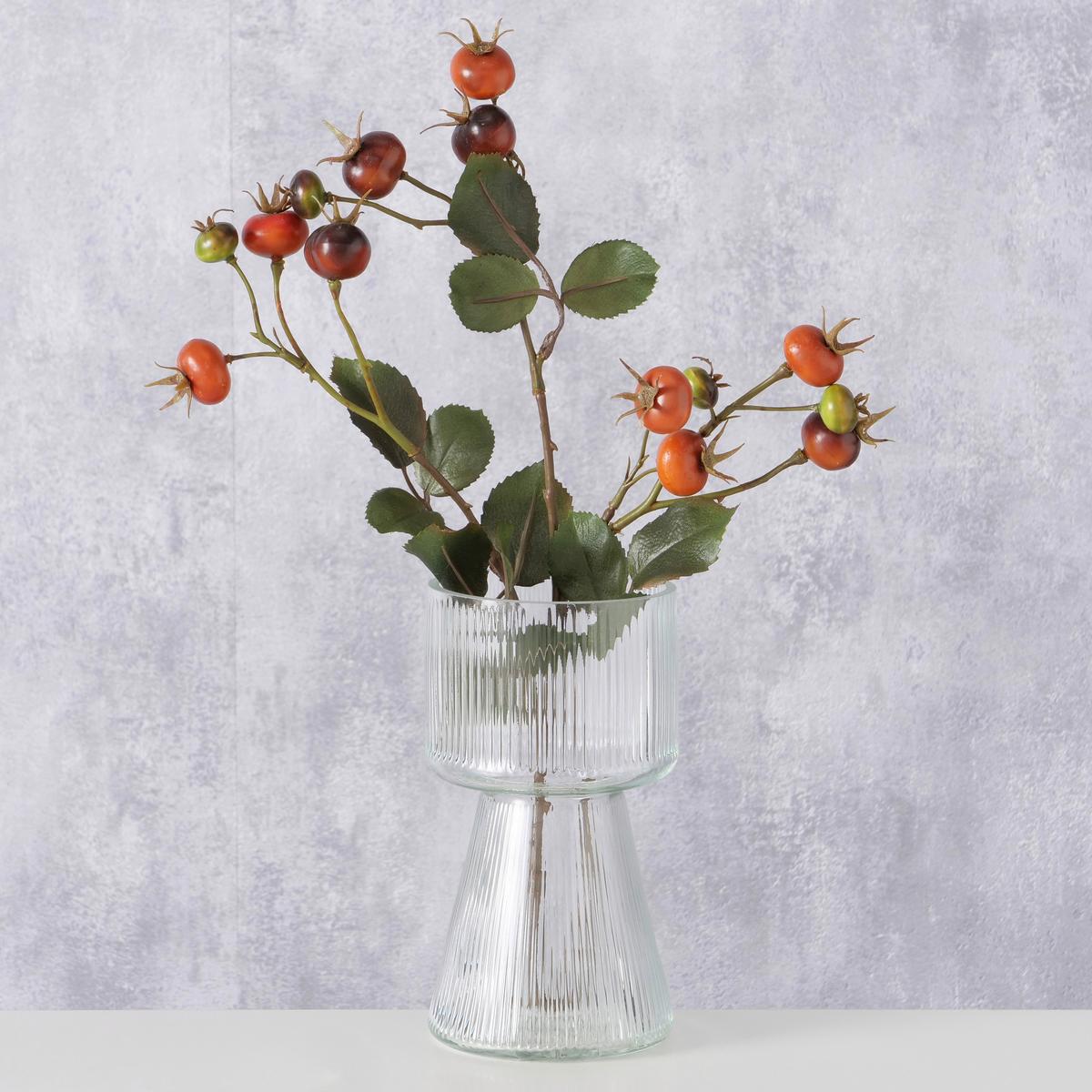 Vaza Imano I - prosojno, Konvencionalno, steklo (10/18cm) - Modern Living