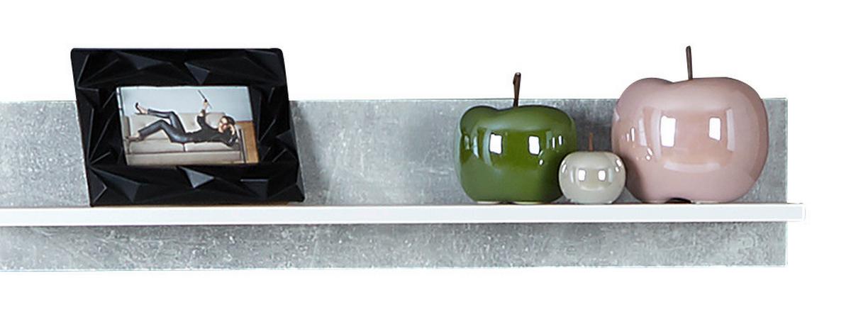 Mobilier camera de zi Aran - gri deschis/alb, Modern, material pe bază de lemn (221/183,5/40cm) - Best Price