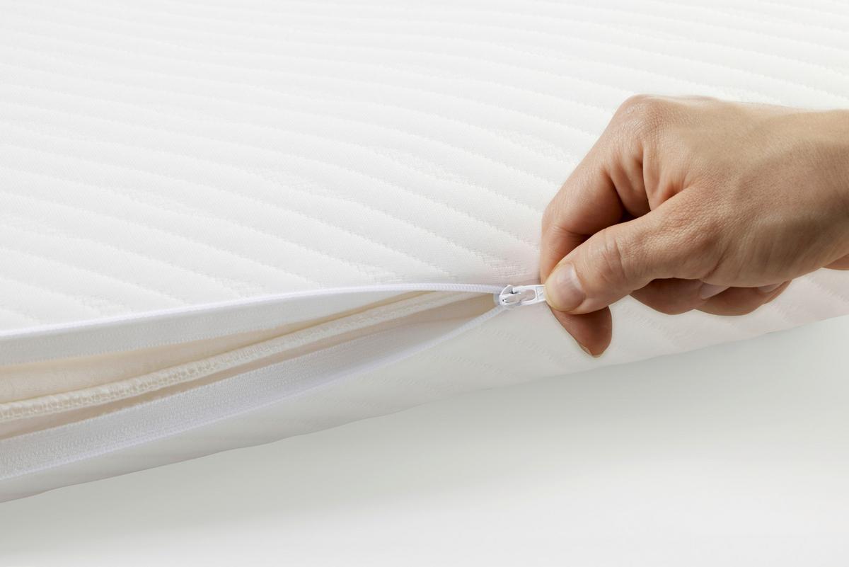 PODUSZKA POD KARK PRIMA - biały, Basics, tkanina (80/40/12cm) - Tempur