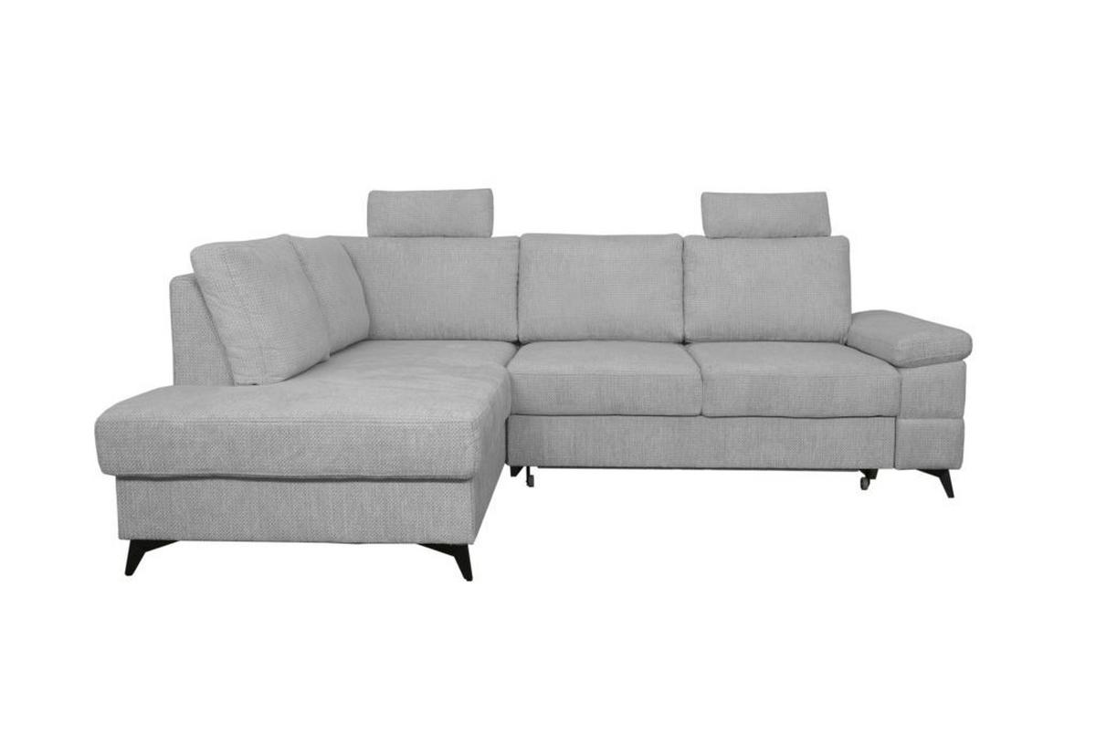 Coltar SARA L - negru/gri, Basics, textil (189/250cm) - Ondega