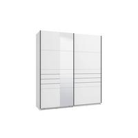 Tolóajtós Szekrény Veymont - fehér, Modern, faalapú anyag (195/217,5/61cm)