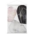 Decorațiune De Perete Kakemono - alb/roz, compozit lemnos/textil (60/90cm) - Modern Living Decorațiune De Perete Kakemono - alb/roz, compozit lemnos/textil (60/90cm) - Modern Living