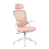SNURRSTOL POLLY - vit/pink, Modern, metall/textil (68/116-133/64cm) - Mömax