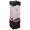 LAMPE DÉCORATIVE LED QUALI - Transparent/noir, MODERN, matière synthétique (7,5/7,5/23,3cm) - Mömax