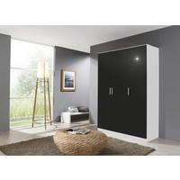Ormar Sa Klasičnim Vratima Berlin - boja hroma/siva, Moderno, pločasti materijal/plastika (136/197/54cm) - Modern Living