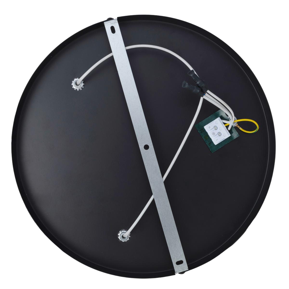 LAMPA SUFITOWA ANNA - biały, Trend, metal/drewno (45.5/22cm) - Collet's Monde