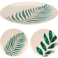 Lapostányér Leaf - Trend, kerámia (27/2,5cm)