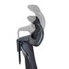 CHAISE PIVOTANTE RICARDA - noir, MODERN, métal/matière synthétique (65/119-129/66cm) - Mömax
