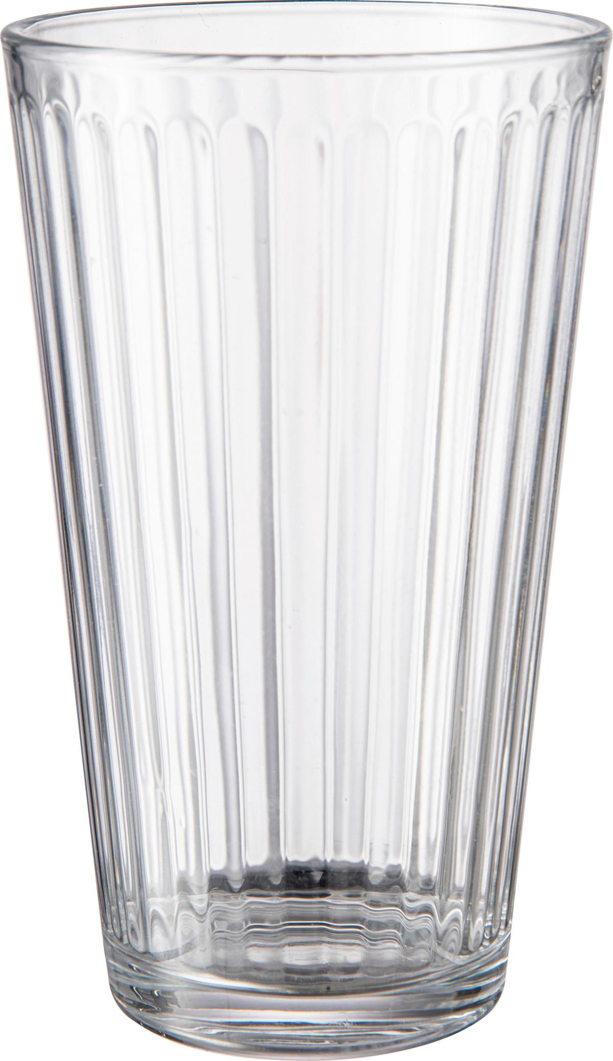 Gläserset Ole Klar, 4-teilig - Klar, KONVENTIONELL, Glas (6/14,7/8,7cm) - Mömax