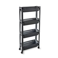 Allzweckwagen Vale Schwarz - Schwarz, Konventionell, Kunststoff (37,5/15/79cm) - Mömax
