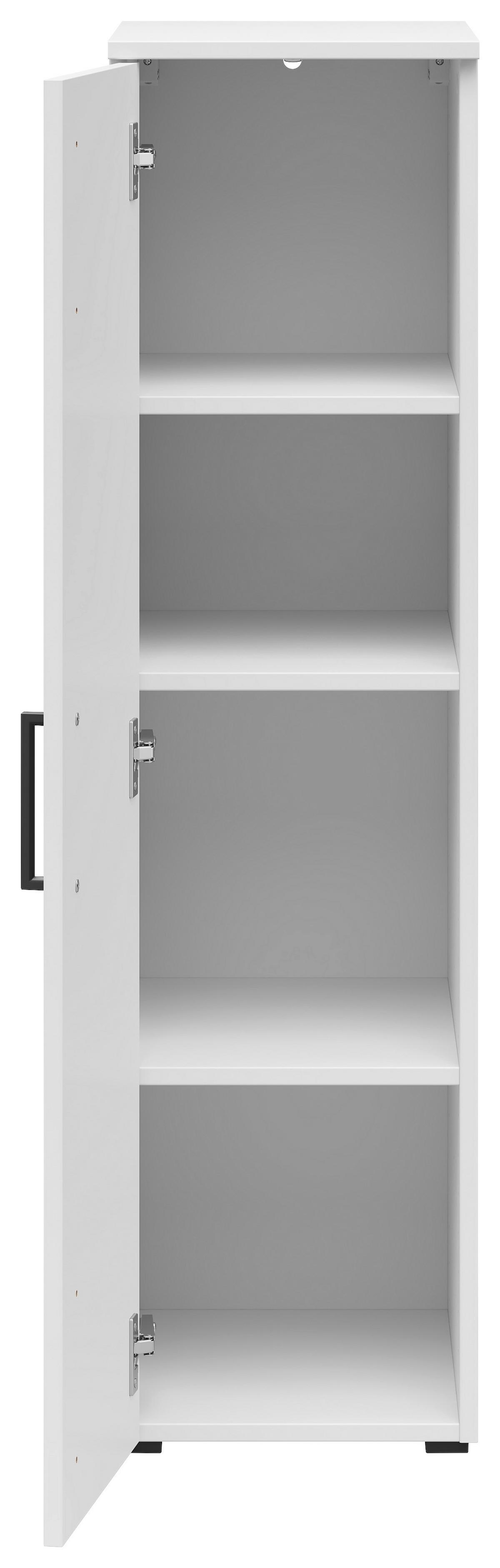 Dulap MULTI - alb, Modern, material pe bază de lemn (30/115/40cm) - Modern Living