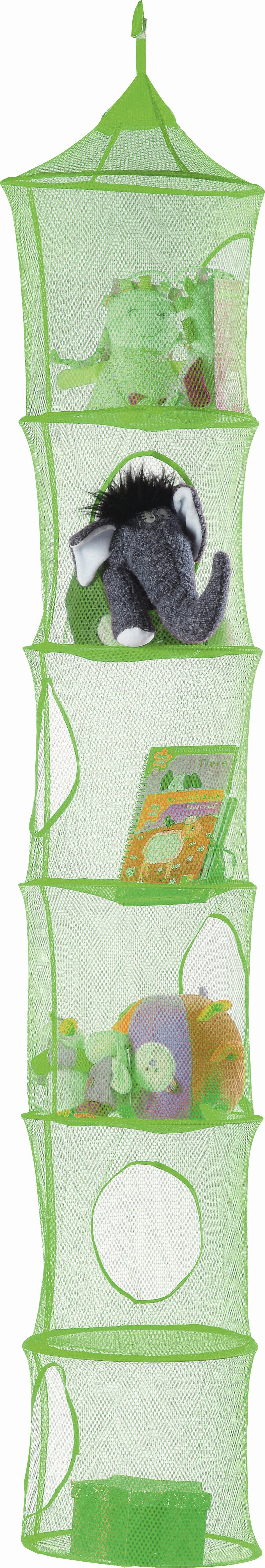 Hängeaufbewahrung in Grün - Grün, Kunststoff (30/180cm) - Mömax