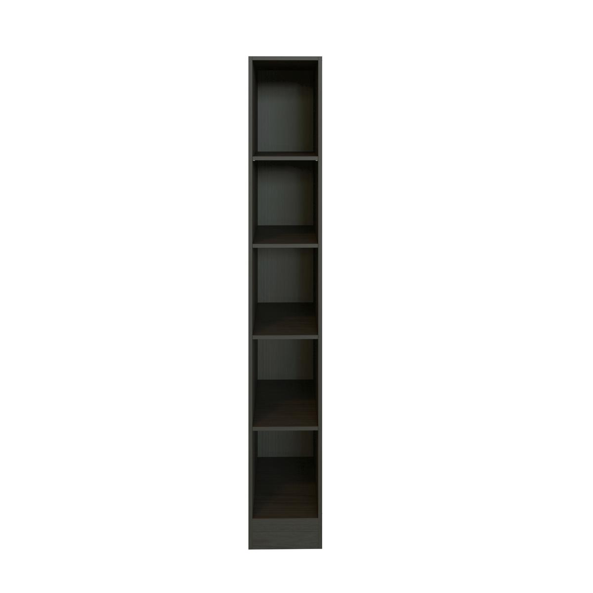 Held Regal ca. 30 cm Anthrazit - Anthrazit, MODERN, Holzwerkstoff (30/200/60cm) - Held