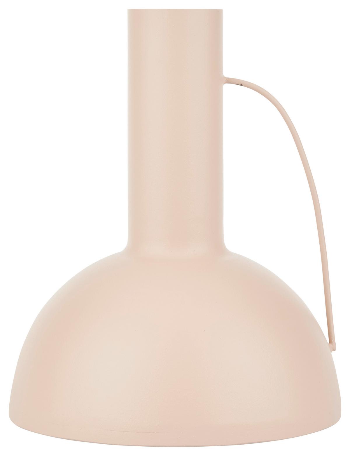 Váza Mirja - rózsaszín, Konventionell, fém (17,5/21cm) - Modern Living