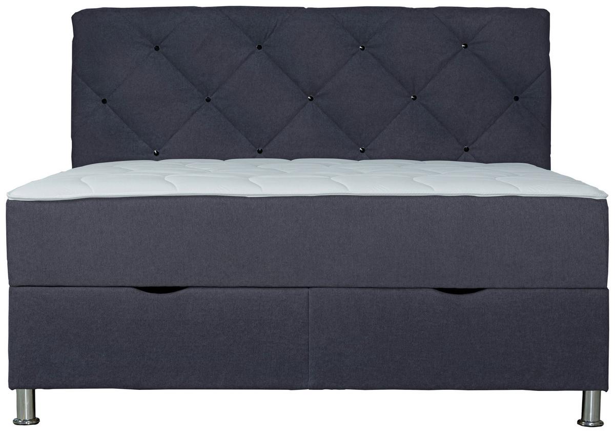 PAT BOX BLACK DIAMOND - antracit, Design, textil (160/200cm) - Modern Living