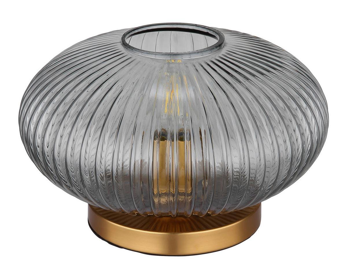 Svjetiljka Stolna 15469t2 - siva, Design, staklo/metal (30/20cm) - Globo