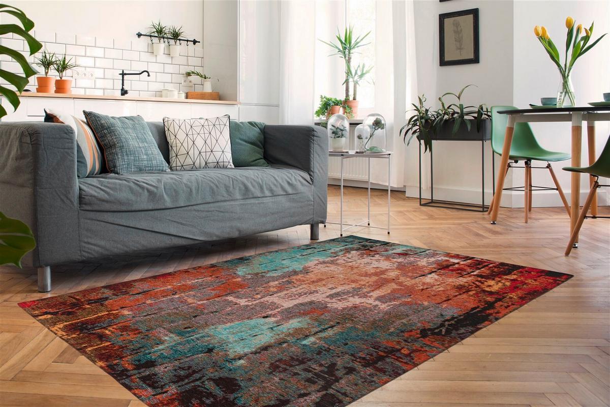 TEPPICH Primavera 425 Creme / Multi - Multicolor, Konventionell, Textil (80/150cm) - Kayoom