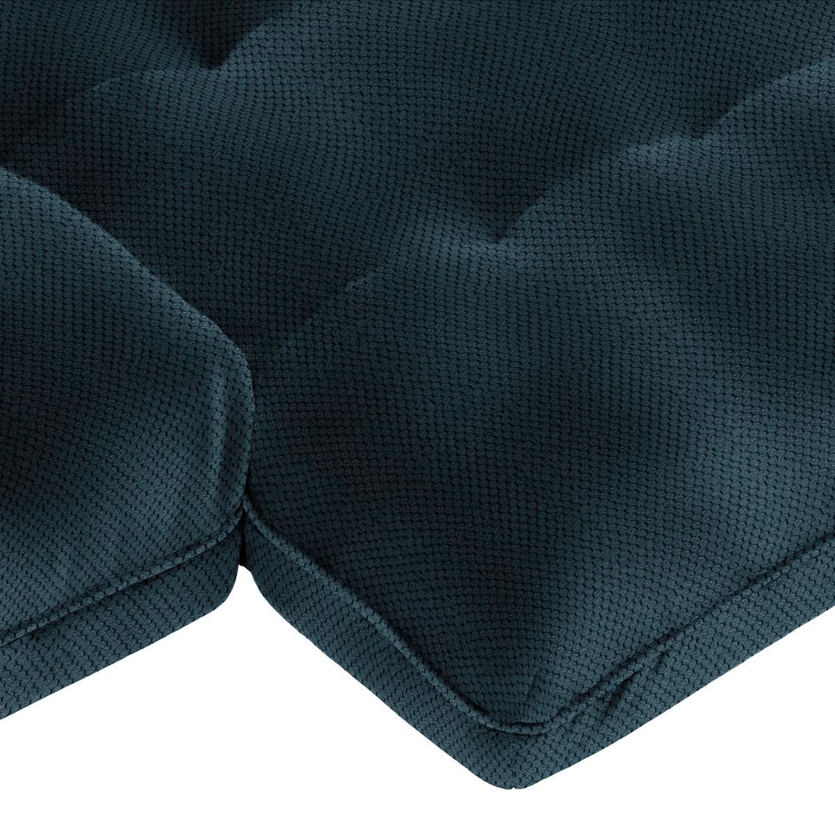Wohnlandschaft Vivo Dunkelblau - Schwarz/Dunkelblau, MODERN, Kunststoff/Textil (317/63/179cm) - Premium Living