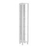 VITRINSKÅP ALBI -EXKLUSIV- - vit/svart, Modern, trämaterial/glas (33/189/33cm) - Mömax