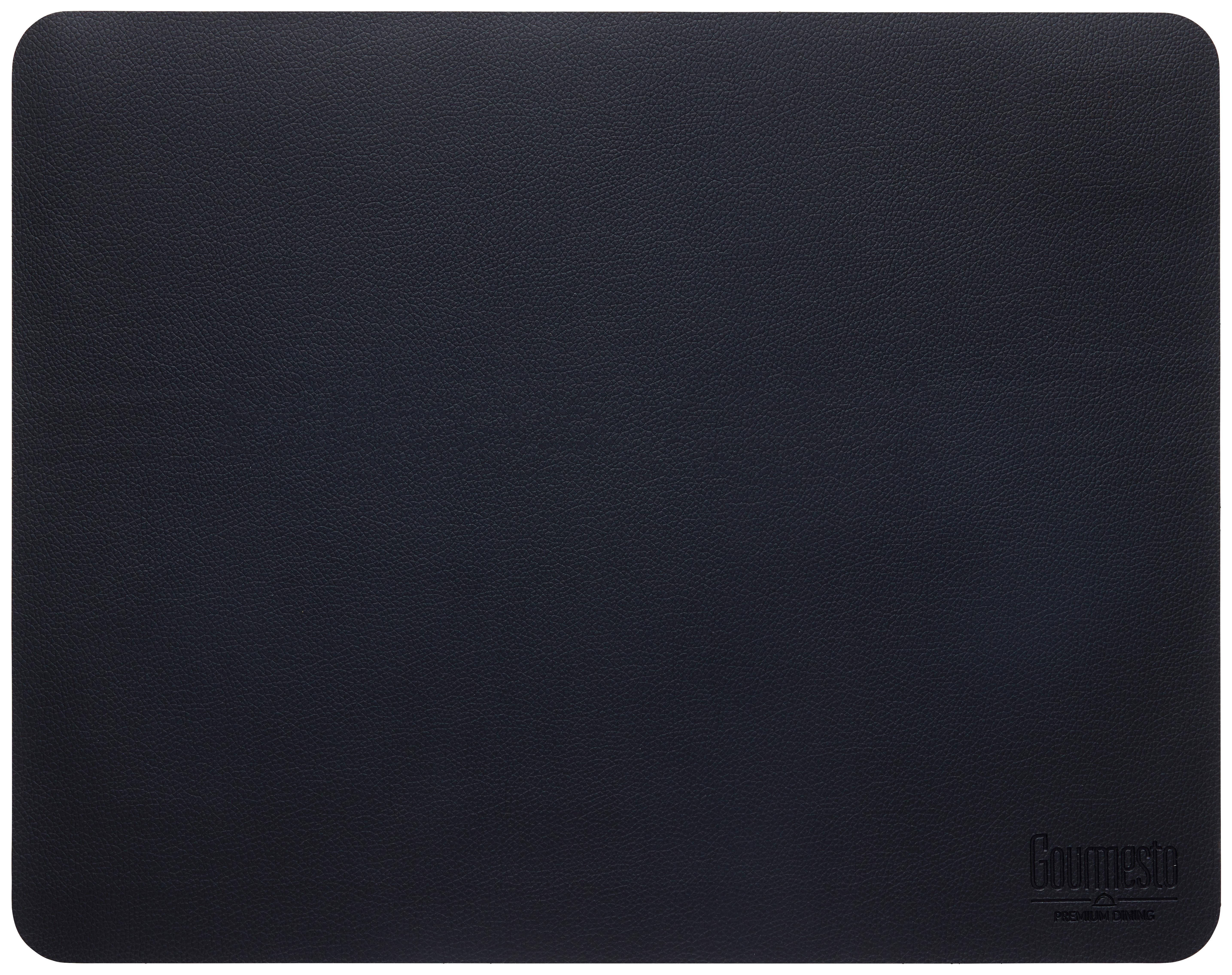 Tischset Livi Schwarz ca. 42x33cm - Schwarz, MODERN, Kunststoff (42/33cm) - Gourmesto