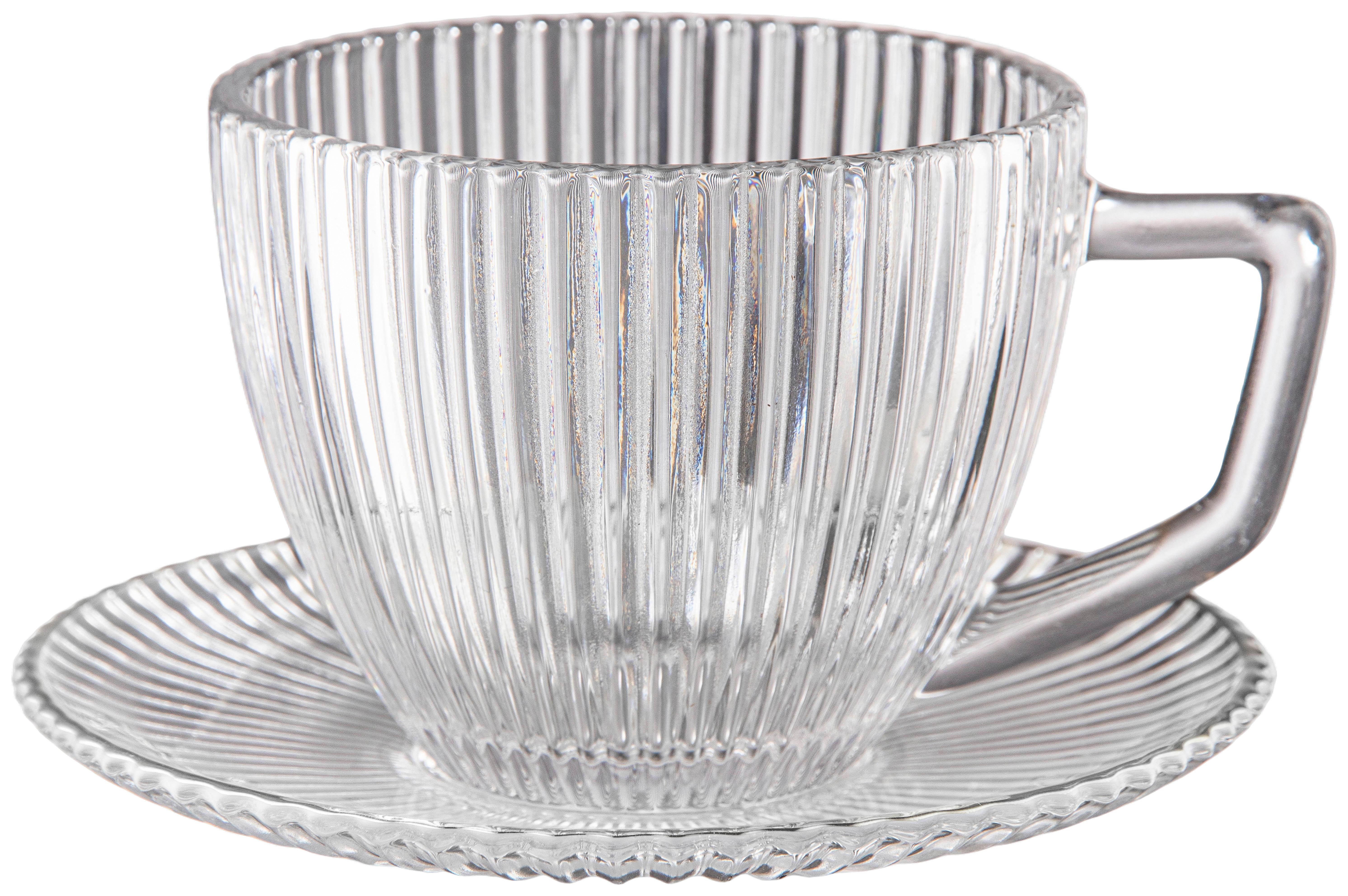 SET MED KOPPAR ROSEMARY - 12 PCS - klar, Klassisk, glas - Mömax