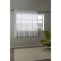 Perdea gata confecționată Wave - alb, textil (300/175cm) - Modern Living