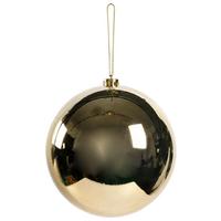 Christbaumkugel Big Goldfarben - Goldfarben, Kunststoff (15cm) - Mömax