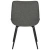 STOL NOVA - grön/svart, Modern, metall/textil (51/85/61cm) - Mömax