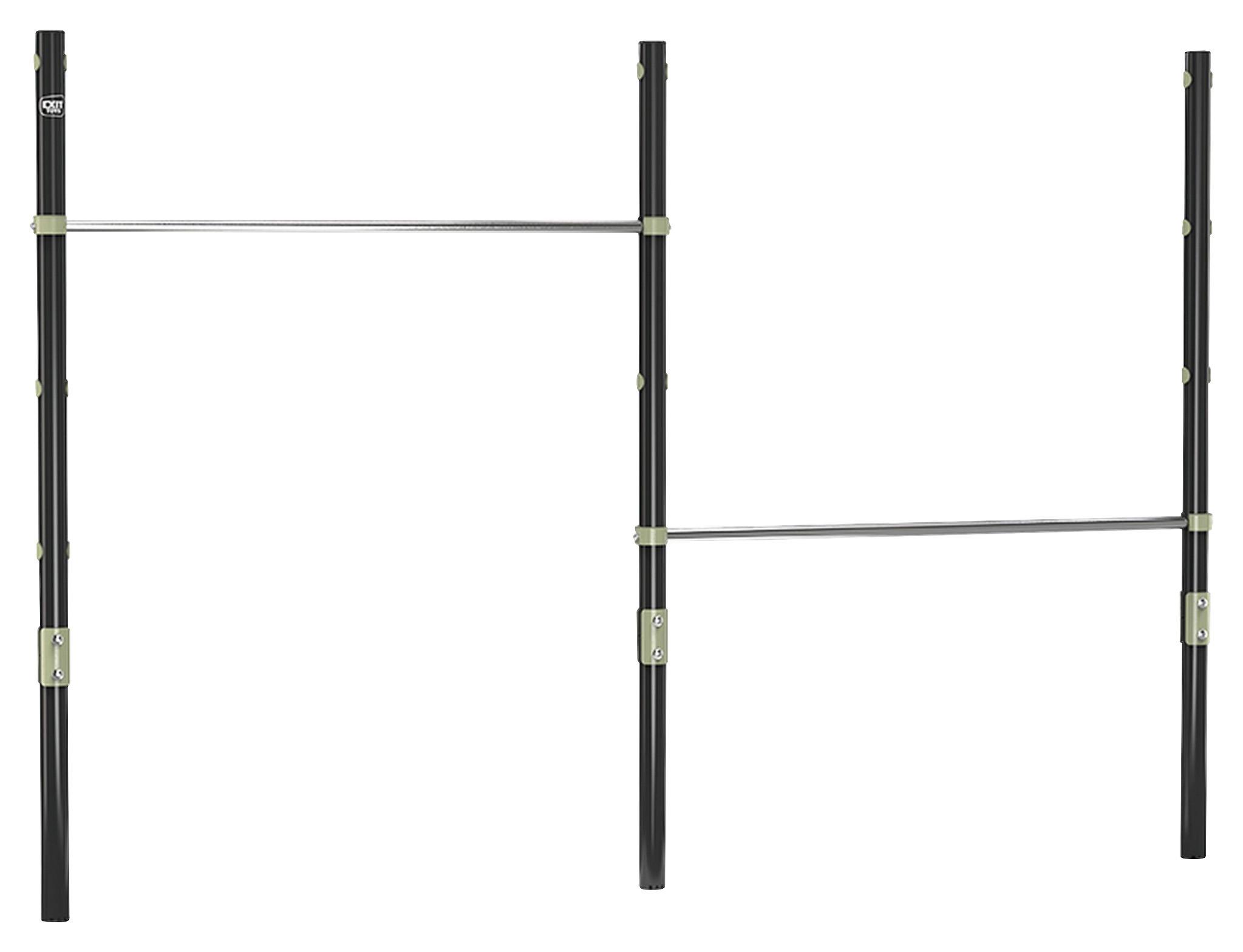 Igralo Za Plezanje Exit Ivy Double - črna/svetlo zelena, Moderno, kovina (225/154/10cm)