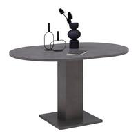 Ausziehtisch Tap in Graphitfarben - Graphitfarben, Basics, Holzwerkstoff (90-130/90/76cm) - Mömax