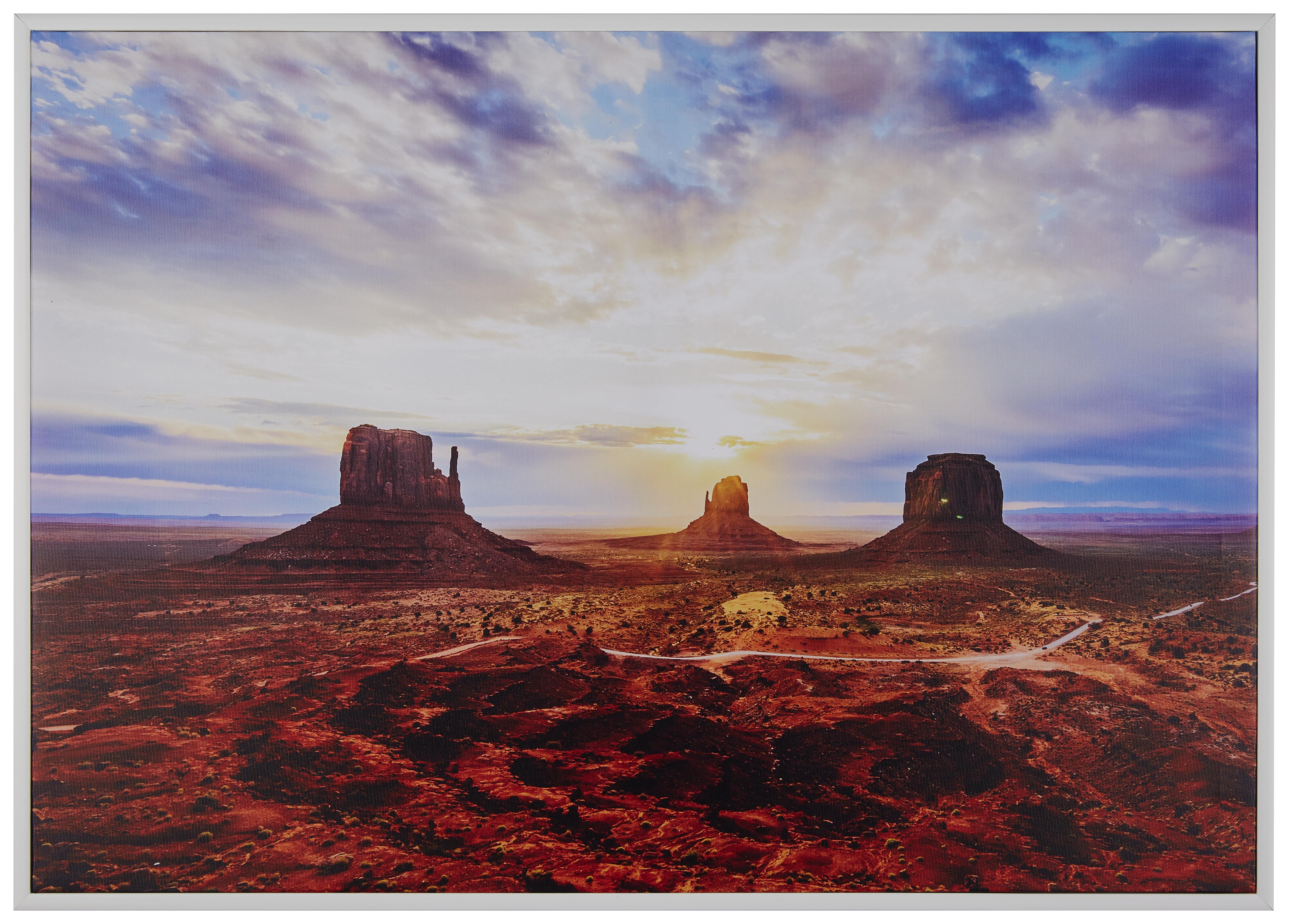 Keilrahmenbild Liam in Multicolor, ca.70x50cm - Multicolor/Weiß, Holzwerkstoff/Kunststoff (70cm) - Mömax modern living