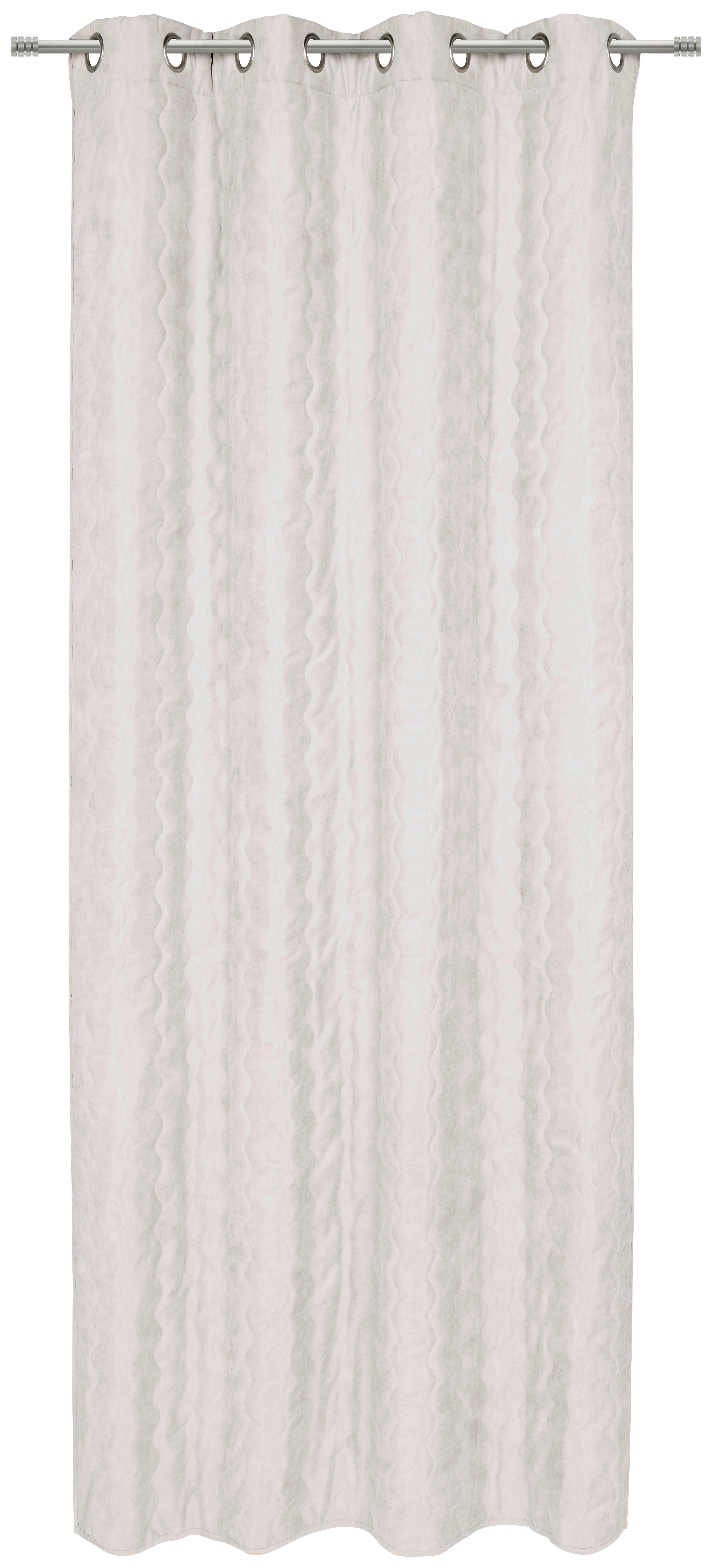 ZASŁONA NA PRZELOTKACH 299 - kolor naturalny, Basics, tkanina (140/245cm) - Esposa