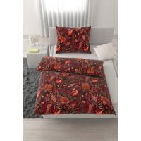 Ágyneműhuzat-garnitúra Pamutszatén Nora - piros, Modern, textil (140/200cm) - Mömax